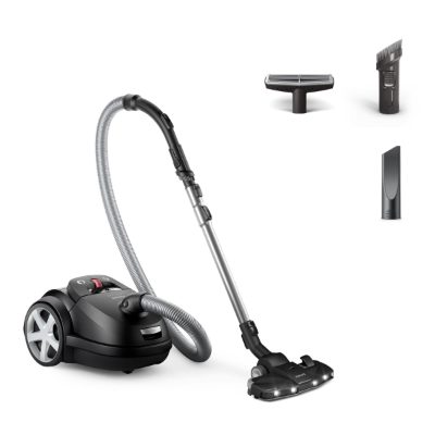 PHILIPS 8000 Series putekļsūcējs, 900 W, melns