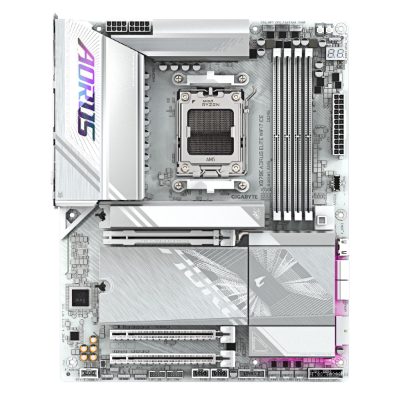 Gigabyte X870E AORUS ELITE WIFI7 ICE, Processor family AMD, Processor socket AM5, DDR5, Supported hard disk drive interfaces SATA, M.2, Number of SATA connectors 4