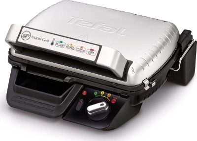 SuperGrill Standard, GC450B32, Contact, 2000 W, Stainless steel