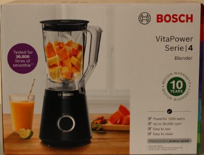 Bosch, Blender, MMB6141W VitaPower Series 4, Tabletop, 1200 W, Jar material Tritan, Jar capacity 1.5 L, White
