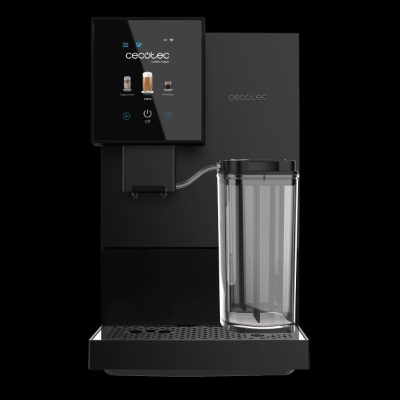 Cecotec Coffee Maker, Cremmaet Compactccino Connected, Pump pressure 19 bar, Built-in milk frother, Super-automatic, Black