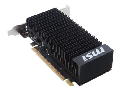 GeForce GT 1030 2GHD4 LP OC, NVIDIA, 2 GB, GeForce GT 1030, DDR4, HDMI ports quantity 1, PCI Express 3.0 x16 (uses x4), Memory clock speed 2100 MHz
