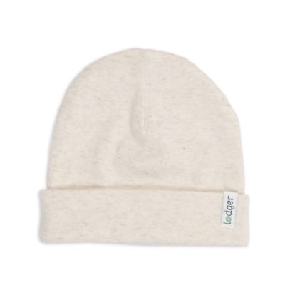 Lodger Beanie Melange bērnu cepurīte, Birch, 0-6 mēn.