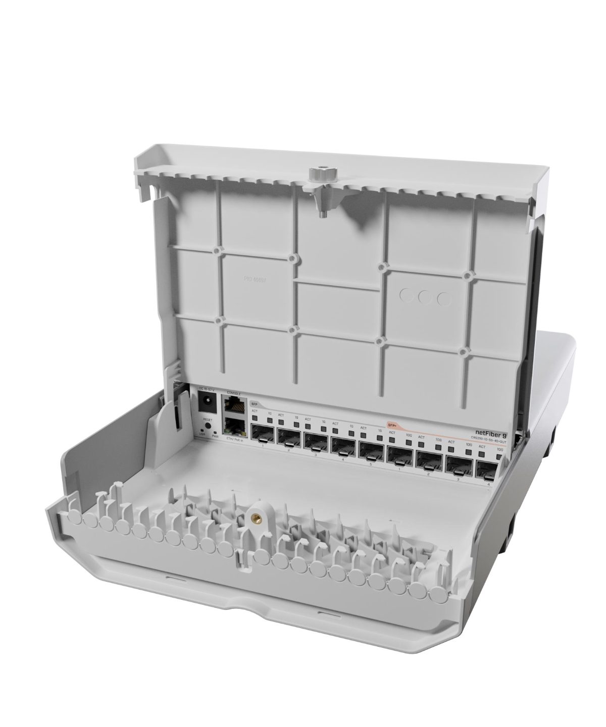 Switch, MIKROTIK, CRS310-1G-5S-4S+OU, 5xSFP, 4xSFP+, PoE ports 1, CRS310-1G-5S-4S+OUT