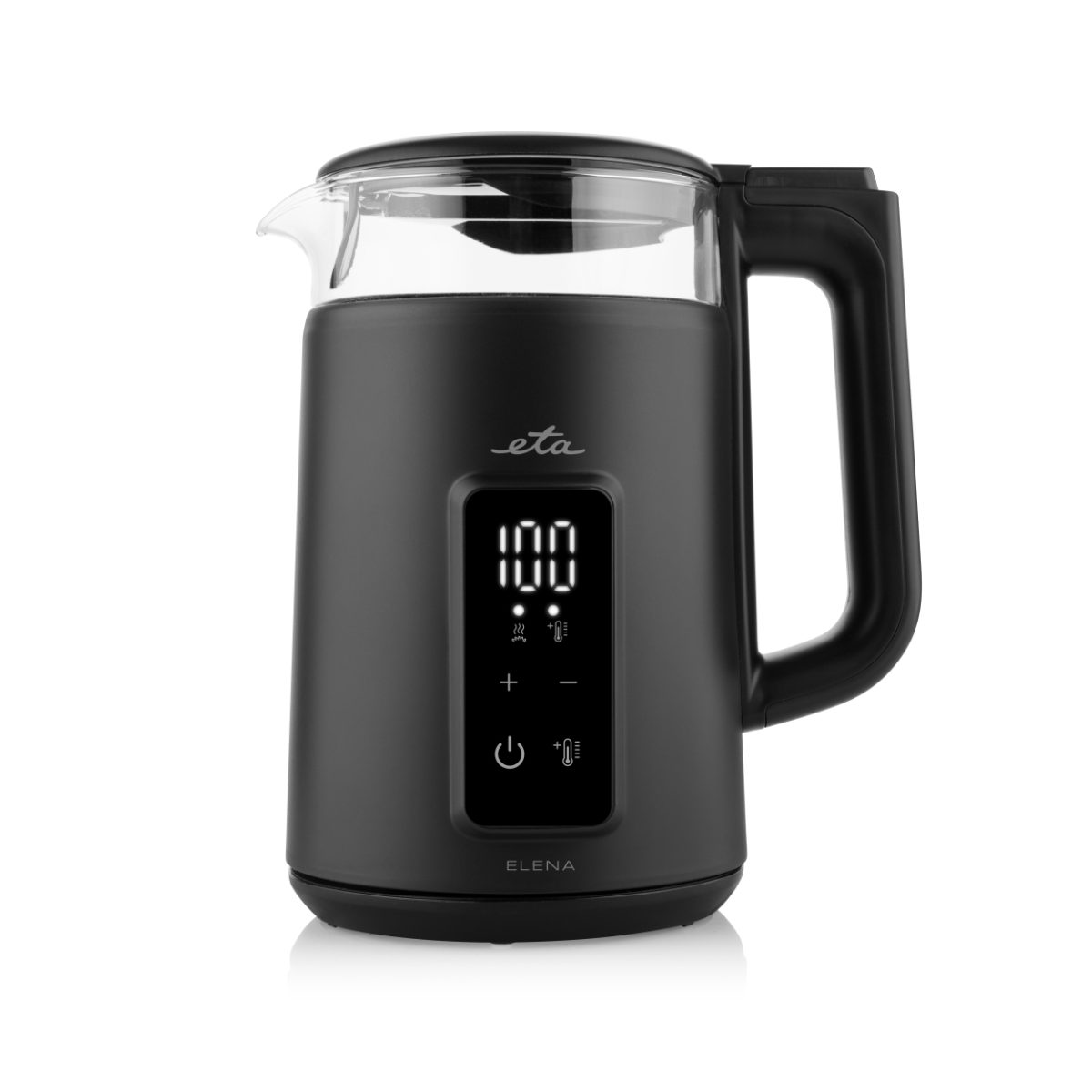 ETA Kettle, Elena ETA959590000, Electric, 2200 W, 1.7 L, Plastic, 360° rotational base, Black