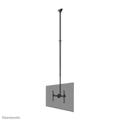 Neomounts CL35-440BL16XL Monitor/TV Mount Ceiling, Adjustable Height, Rotate, Tilt, Swivel, 37-70 ", Maximum weight (capacity) 50 kg, Black