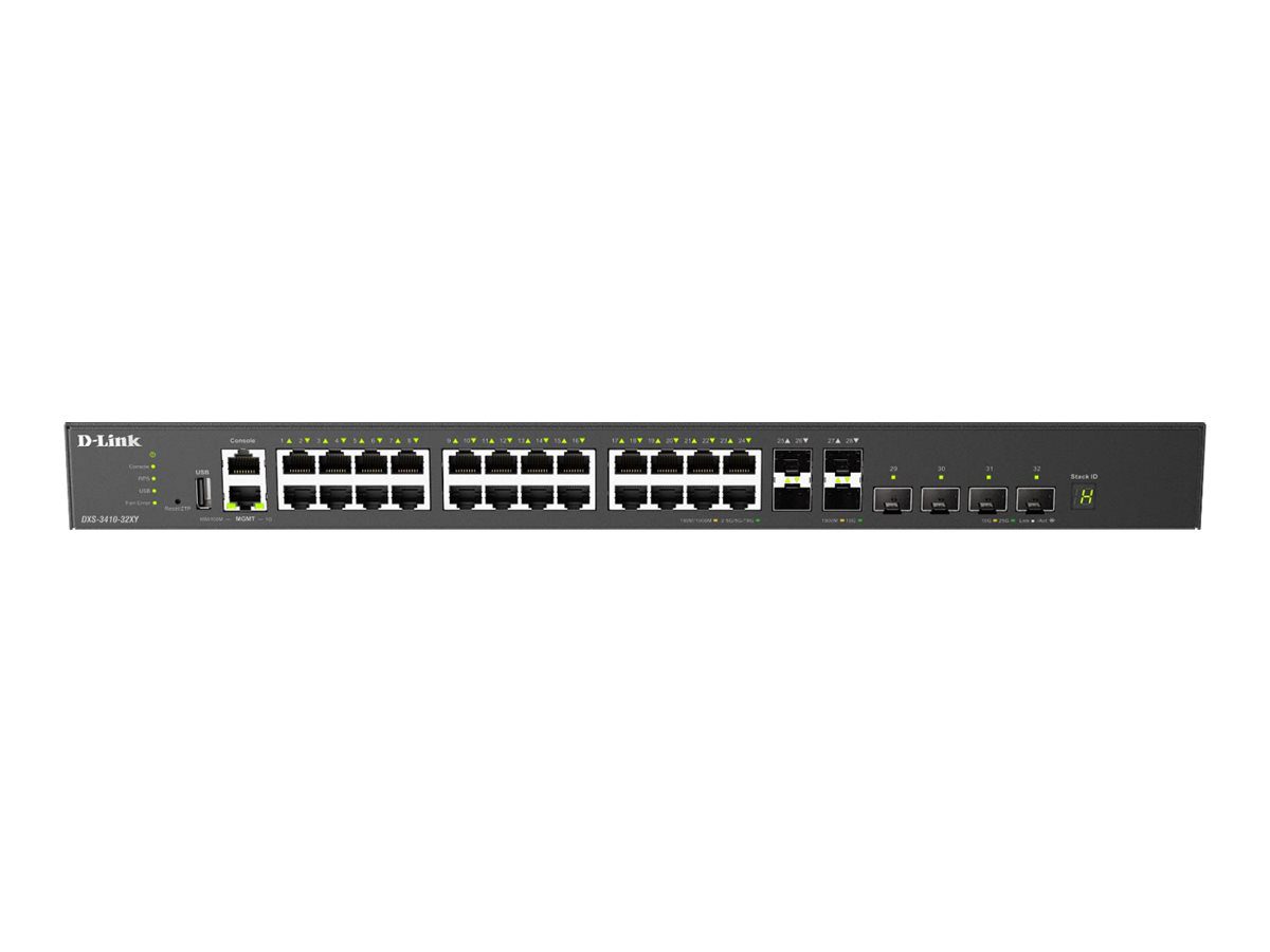 D-Link DXS-3410-32XY/E Layer 3 Stackable 10 Gigabit Managed Switches, D-Link