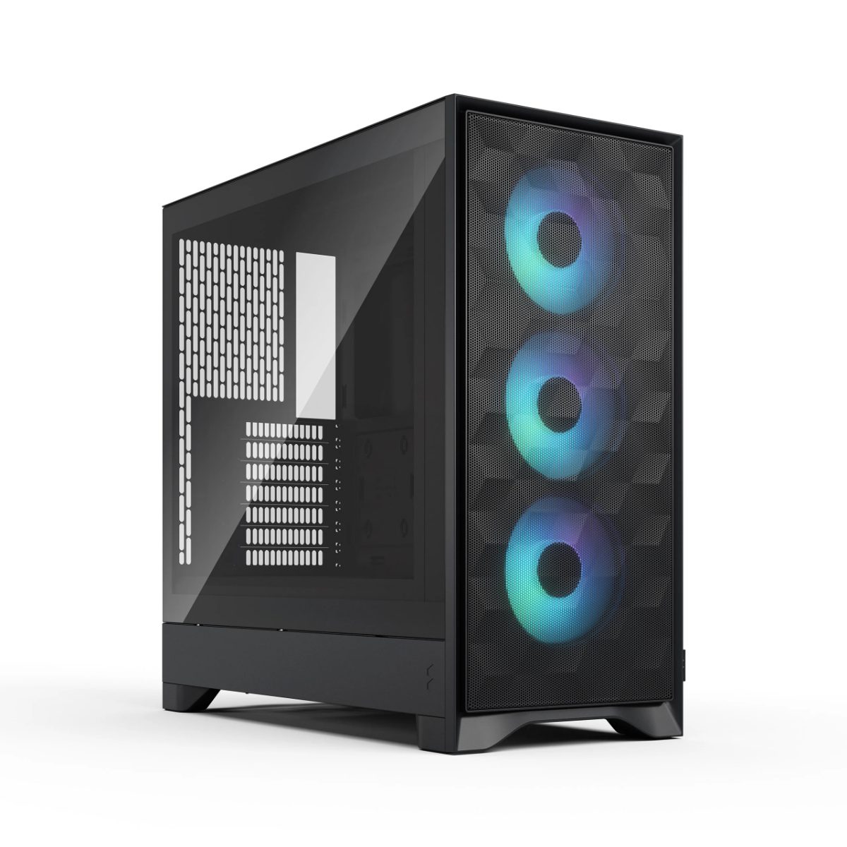 Fractal Design Case, Pop 2 Air, Black TG RGB, ATX