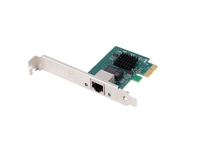 PCI-Express to RJ45 Ethernet Adapter network card PCI-E X1 1X RJ45 2.5GB Low profile, PCE-25GB-001