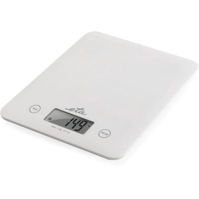 Kitchen scales, Lori ETA277790000, Maximum weight (capacity) 5 kg, Graduation 1 g, Display type LCD, White