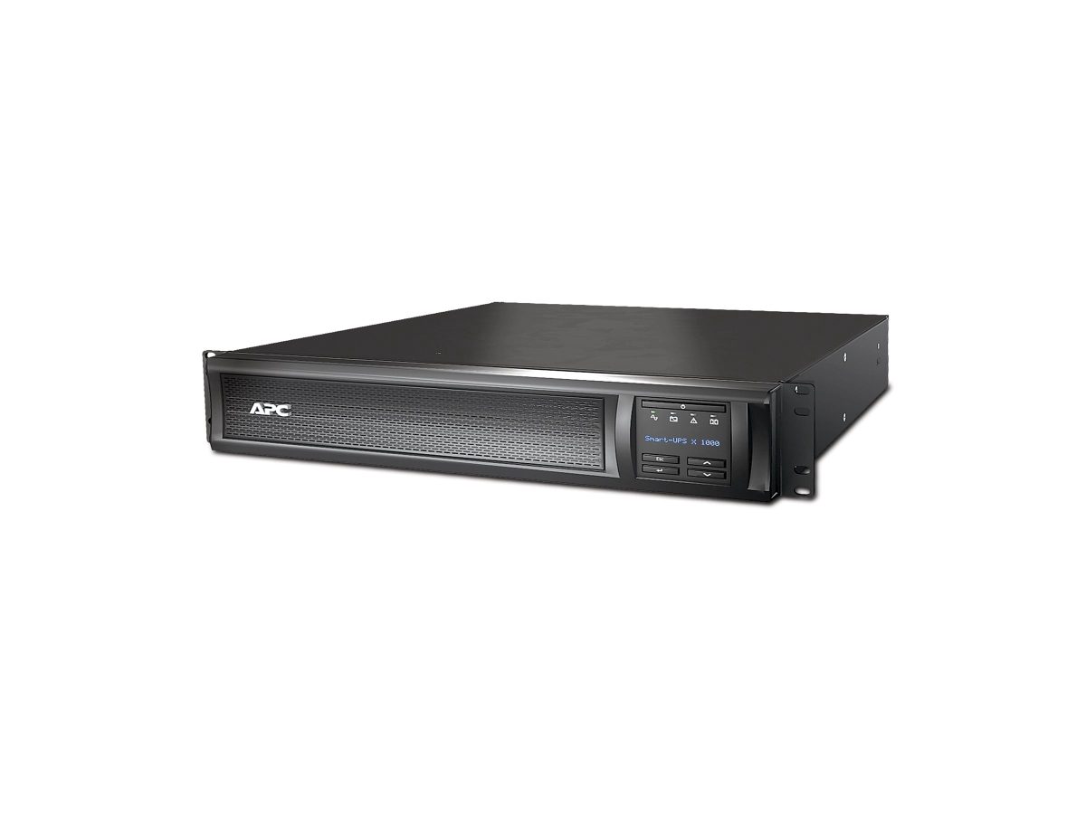 Schneider Electric APC Smart-UPS X, Rack/tower convertible 2U, 230V, 8x C13 IEC, SmartSlot, Extended runtime, SMX1000I, 1000 VA, 800 W, 230 V
