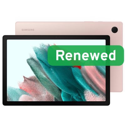 Samsung Renewed Grade Factory-sealed, Galaxy Tab A8 10.5, Pink Gold, 64 GB, Android