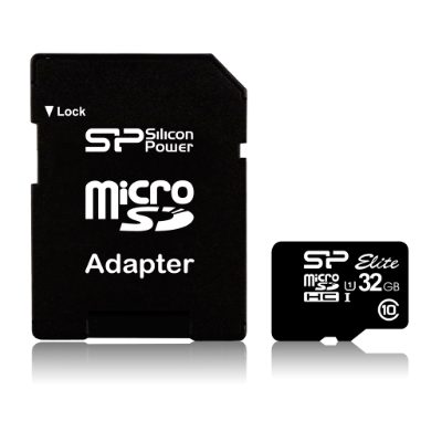 Elite UHS-I, 16 GB, MicroSDHC, Flash memory class 10, SD adapter