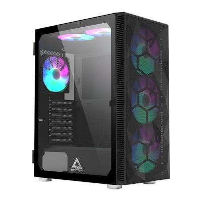 Case, MONTECH, X3 Mesh, MidiTower, Not included, Colour Black, X3MESH(B)