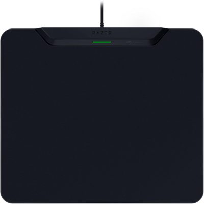 Wireless Charging Gaming Mouse Mat and Puck, Hard Edition, HyperFlux V2 Wireless Charging System, Gaming Mouse Mat, 360 x 311 mm, Black