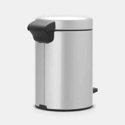 BRABANTIA atkritumu tvertne ar pedāli NewIcon, 3 l, Metallic Grey