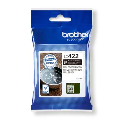 Brother LC422BK, Ink Cartridge, Black