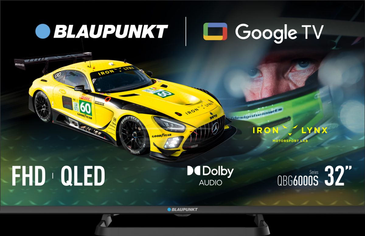 Blaupunkt QLED TV, 32QBG6000S, 32, Smart TV, Google TV, Black