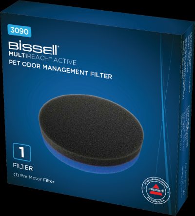 Multireach Active Pet Odor Management Filter, Stick Vacuum Accessories, No ml, 1 pc(s), Black