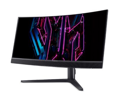 LCD Monitor, ACER, Predator X34Vbmiiphuzx, 34", Gaming/Curved/21 : 9, Panel OLED, 3440x1440, 21:9, 0.1 ms, Speakers, Swivel, Height adjustable, Tilt, Colour Black, UM.CXXEE.V01