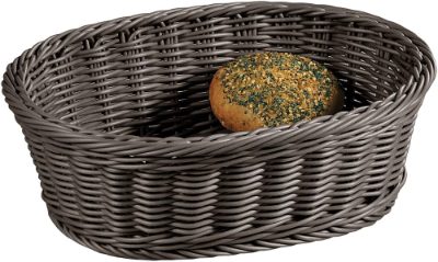 Kesper grozs, ovāls, pelēks, 29,5x23x9,5 cm