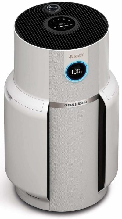 Shark NeverChange5 Compact Pro gaisa attīrītājs ar hepa filtru, balts