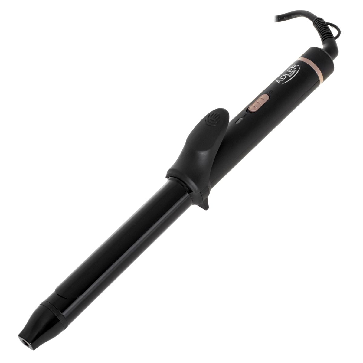 Curling Iron, AD 2115, Barrel diameter 25 mm, Temperature (max) 200 °C, Black