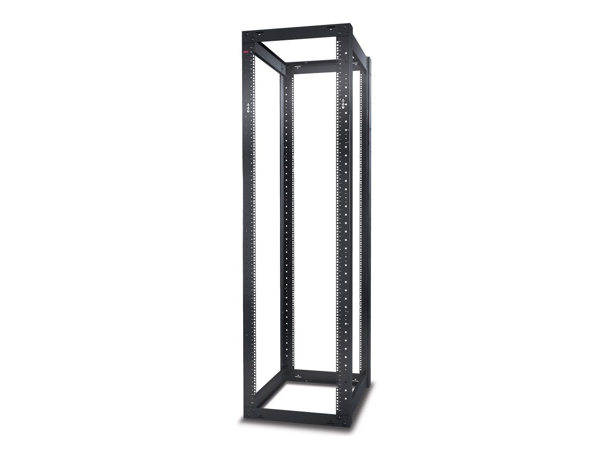 APC NetShelter 4 Post Open Frame Rack 44U Square Holes, Schneider Electric