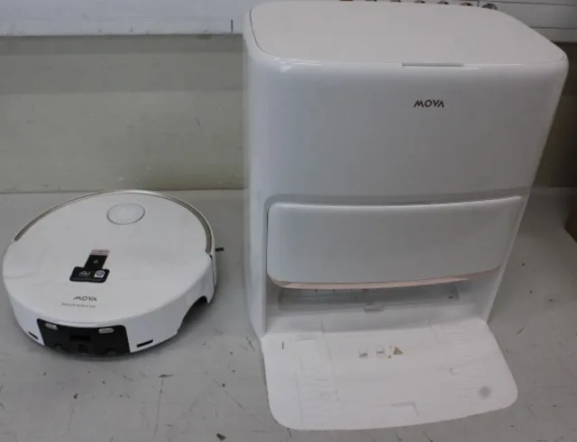 SALE OUT. MOVA Z60 Ultra Roller Complete Robot Vacuum, White | MOVA Robot Vacuum | Z60 Ultra Roller Complete | Wet&Dry | 6400 mAh | Dust capacity 3.2 L | 28000 Pa | White | USED, DIRTY, SCRATCHED | 36 month(s)