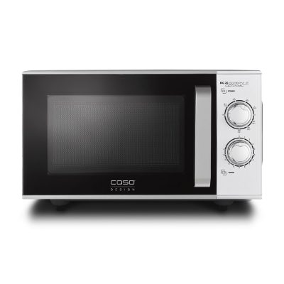 Ceramic Microwave Oven with Grill, MG 25 Ecostyle, Free standing, 900 W, 25 L, Grill, Silver