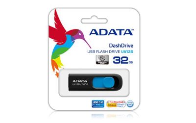 UV128, 128 GB, USB Type-A, Black/Blue