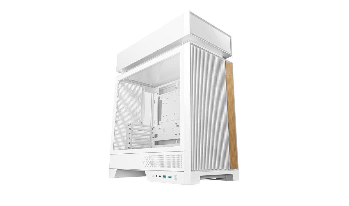 Deepcool Case, CL660 WH, White, Mid Tower
