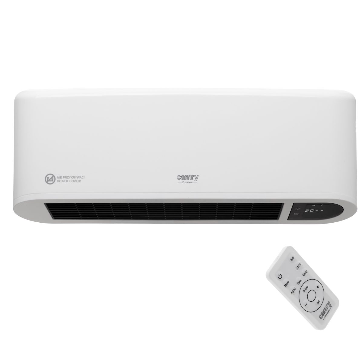 Camry Air Curtain Heater with LED Display, CR 7753, Air curtain, 2000 W, White, IP22
