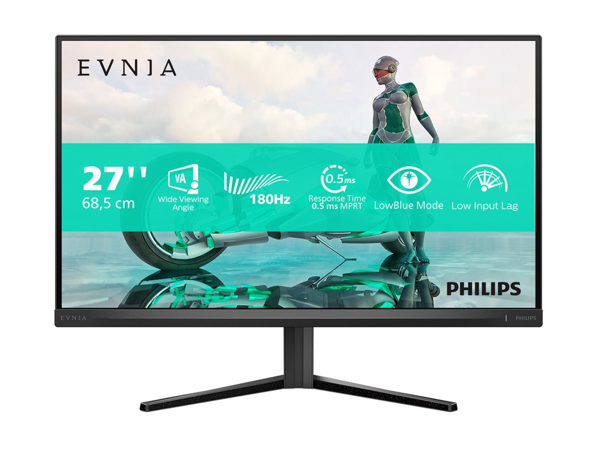 27M2N3200S/00, 27 ", IPS, 16:9, 180 Hz, 1 ms, 1920 x 1080 pixels, 300 cd/m², HDMI ports quantity 2, Black, Warranty 24 month(s)