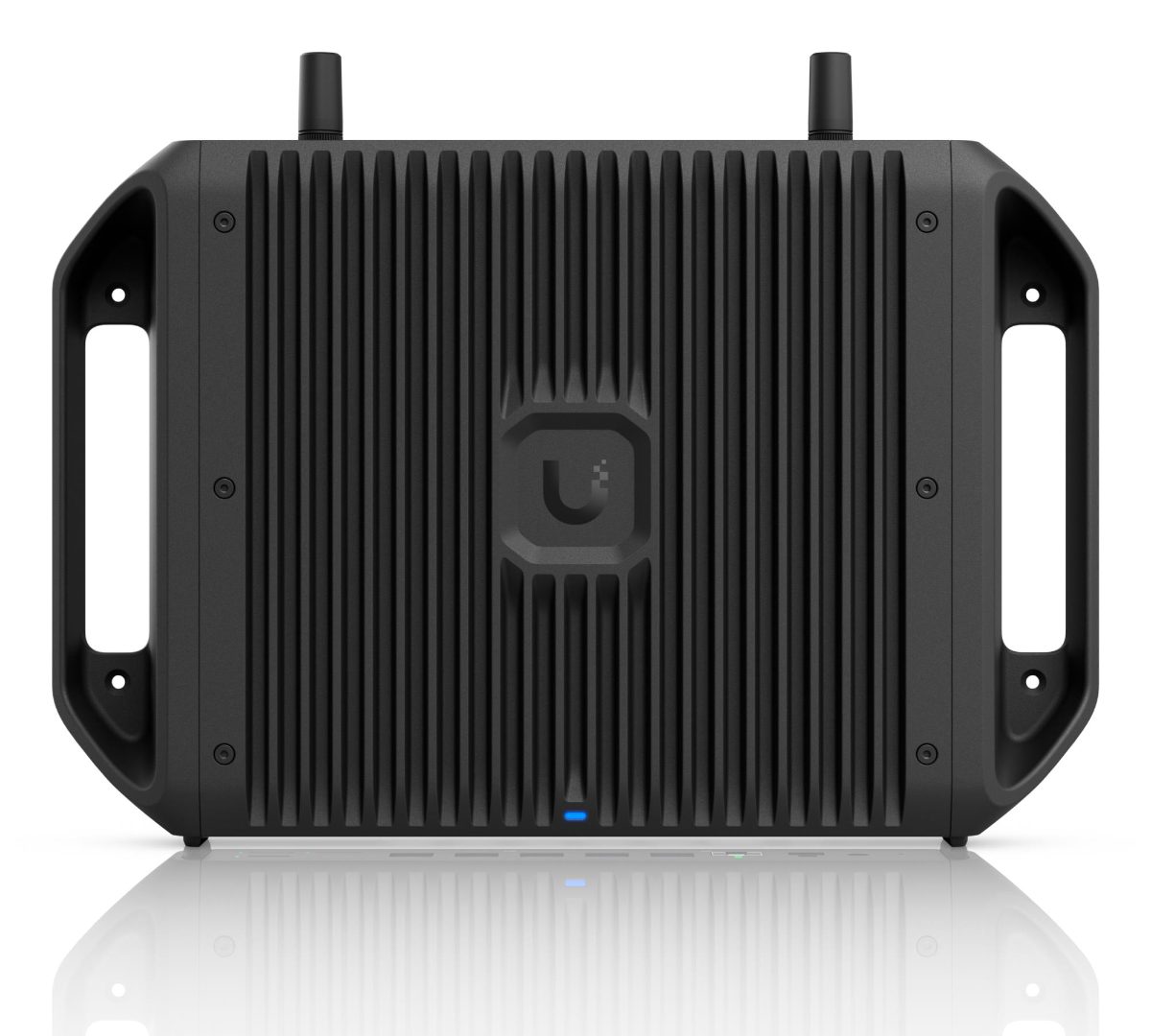 Ubiquiti Powerful multi-WAN UniFi Cloud Gateway with remote SIM support, featuring 10GbE, 2.5GbE PoE+ and 10G PoE++ output, microSD storage, Ubiquiti