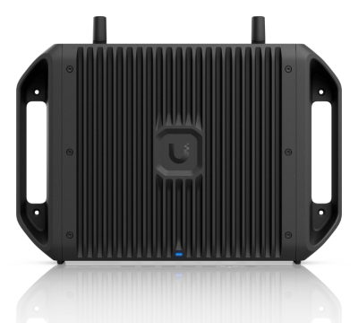 Ubiquiti Powerful multi-WAN UniFi Cloud Gateway with remote SIM support, featuring 10GbE, 2.5GbE PoE+ and 10G PoE++ output, microSD storage, Ubiquiti