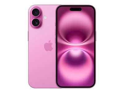 iPhone 16, Pink, 6.1 ", 2556 x 1179 pixels, OLED, A18, Internal RAM 8 GB, 128 GB, Dual SIM, Nano SIM, 5G, Main camera resolution 48 MP, iOS 18, Secondary camera resolution 12 MP