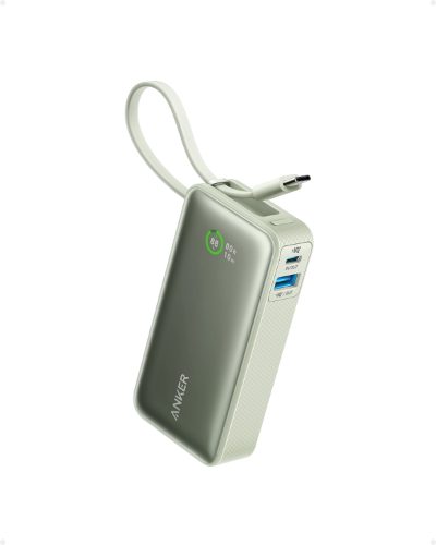 Anker 545 Nano Power Bank, A1259G61, 10000 mAh, Green