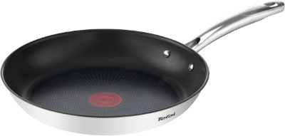 Pan, Duetto+ G7320655, Frying, Diameter 28 cm, Halogen, induction, ceramic glass, gas, electric, Suitable for induction hob, Black, Fixed handle