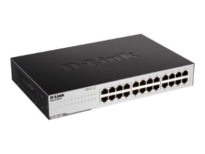 24-Port Gigabit Easy Desktop Switch, GO-SW-24G, Unmanaged, Desktop/Rackmountable, 24 month(s)