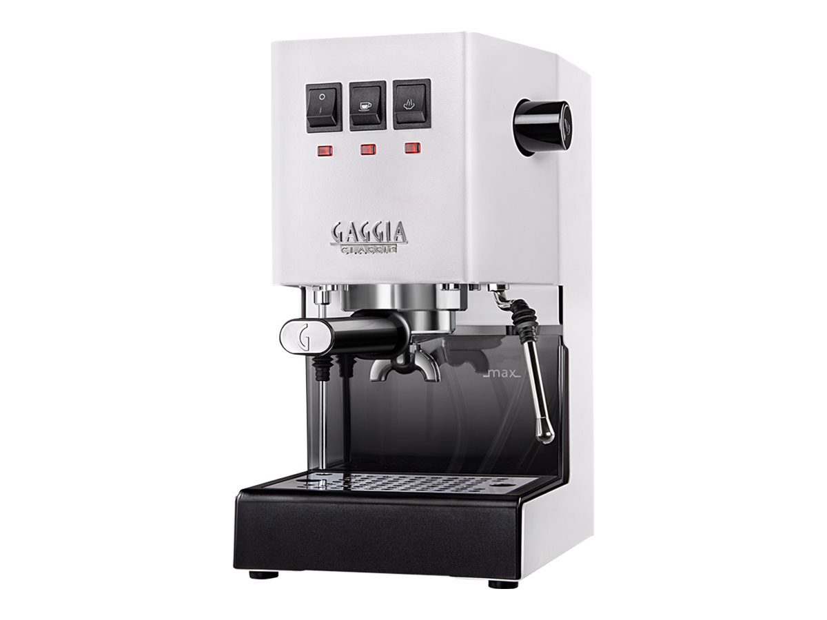 Coffee Maker, RI9481/13 Classic E24, Pump pressure 15 bar, Built-in milk frother, Semi-automatic, Polar White