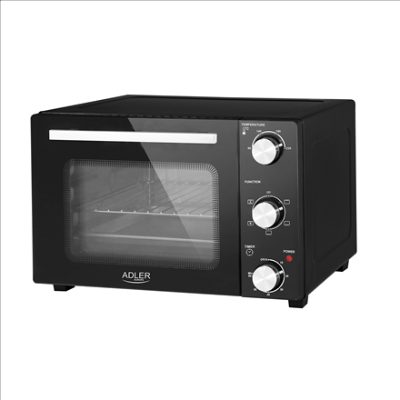 Adler Electric Oven, AD 6024, 22 L, 1300 W, Black