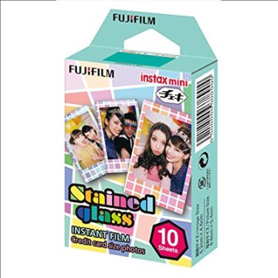 Instax Mini Stained Glass Instant Film, 86 x 54 mm, Quantity 10