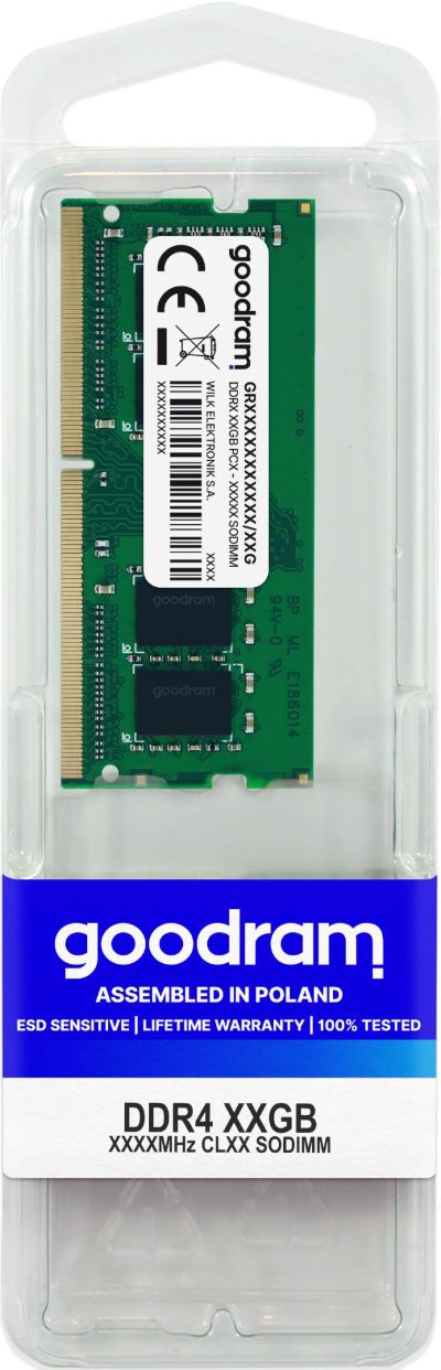 NB MEMORY 16GB PC25600 DDR4/SO GR3200S464L22/16G GOODRAM