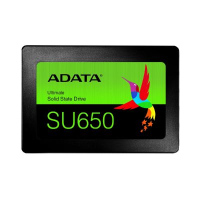 Ultimate SU650, 1000 GB, SSD form factor 2.5", Solid-state drive interface SATA 6Gb/s, Read speed 520 MB/s, Write speed 450 MB/s