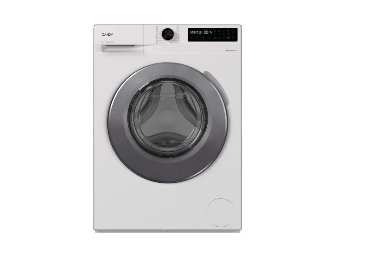 Washing machine, BR 26SSV6-S, Energy efficiency class A, Front loading, Washing capacity 6 kg, 1200 RPM, Depth 42 cm, Width 60 cm, Display, Digital, Steam function, Wi-Fi, White