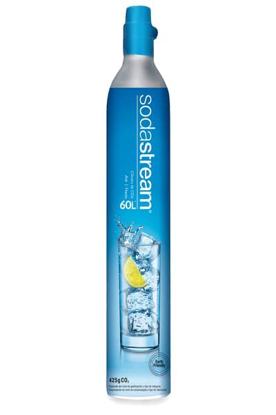 SodaStream Alcojet CO2 papildus cilindrs+ gāze, zils