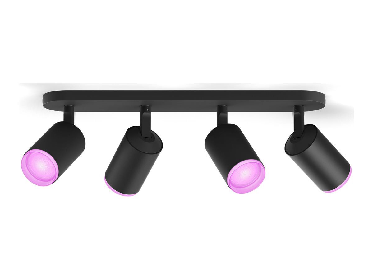 Philips Hue WCA Fugato Spotlight, GU10, 4x5.7 W, 2000-6500 Hue White Colour Ambiance
