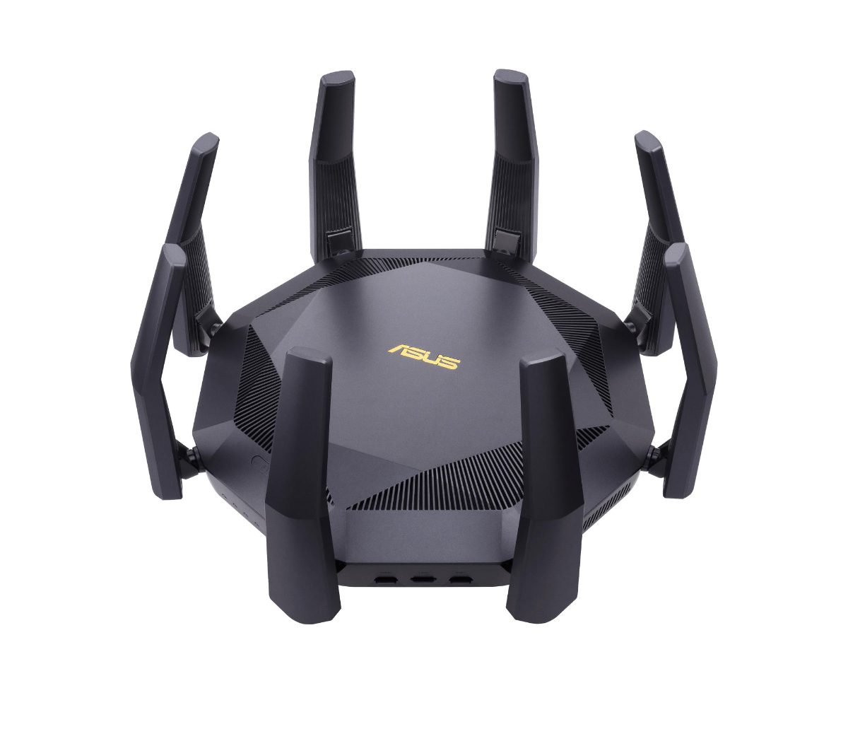Wireless Router, ASUS, 6000 Mbps, Mesh, Wi-Fi 6, USB 3.1, 9x10/100/1000M, 1x10GbE, 1xSPF+, Number of antennas 8, RT-AX89X