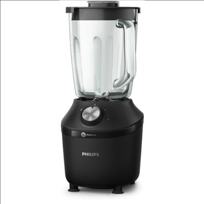 PHILIPS blenderis, 2 l, 600 W, melns